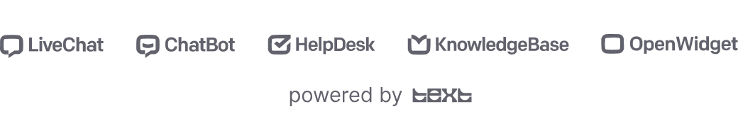 text product logos
